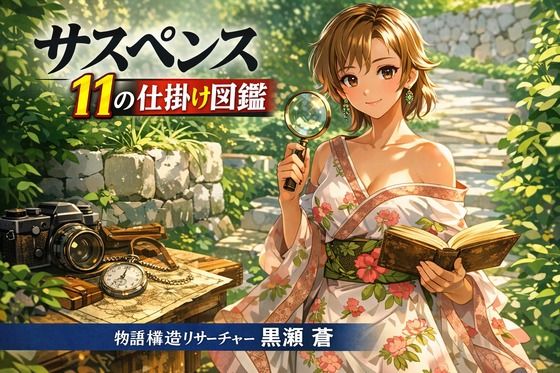 【ミステリー】サスペンス 11の仕掛け図鑑｜-