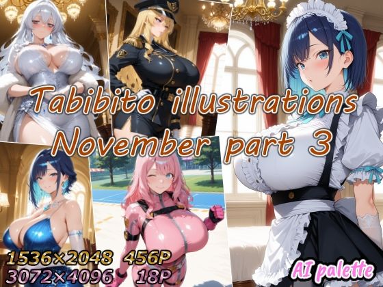 【メイド】Tabibito illustrations November part3｜-