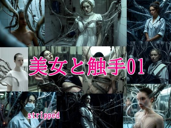 【動画・アニメーション】美女と触手01｜-