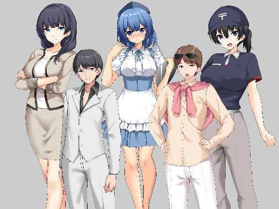 【秘書】萌えキャラ着せ替え_093｜-萌えキャラ着せ替え