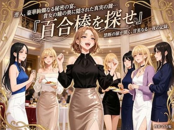 【イラスト・CG集】百合棒を探せ！〜豪華絢爛な秘密の宴〜｜-