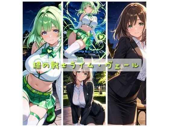 【イラスト・CG集】緑の戦士ライム・ヴェール 〜触◯怪魔タクティルの罠〜｜-