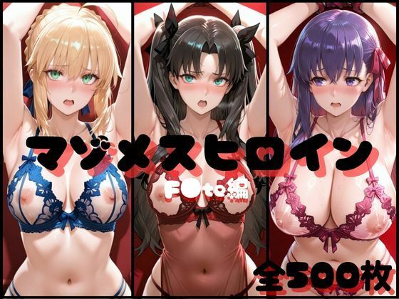 【イラスト・CG集】マゾメスヒロイン F●te編｜-