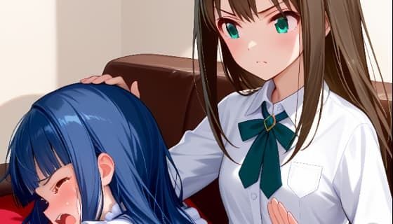 【イラスト・CG集】渋谷凛・島村卯月/U149（アイドルマスター）お尻叩きイラスト集｜-