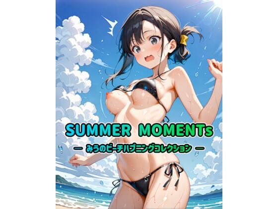 【イラスト・CG集】SUMMER MOMENTs ― みうのビーチハプニングコレクション ―｜-