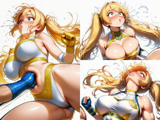 【処女】【動画あり】金髪ツインテールのアイドルレスラー、レスリングリングにて散る｜-
