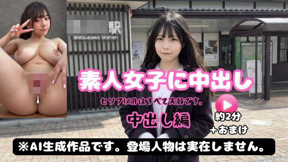 【音声付き】【音声実録】素人女子しゅなちゃんに中出し｜-