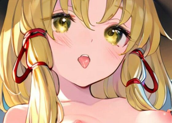 【辱め】東方Project 洩矢諏訪子 黒レース下着エロイラスト集｜-