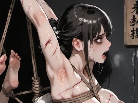 【残虐表現】拷問動画1 -吊り責め（動画）-｜-