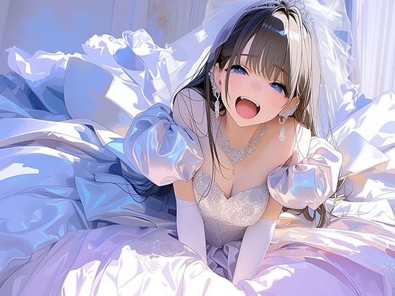 【イラスト・CG集】【ドレス美少女49】ツルツルドレスの中の秘め事｜-